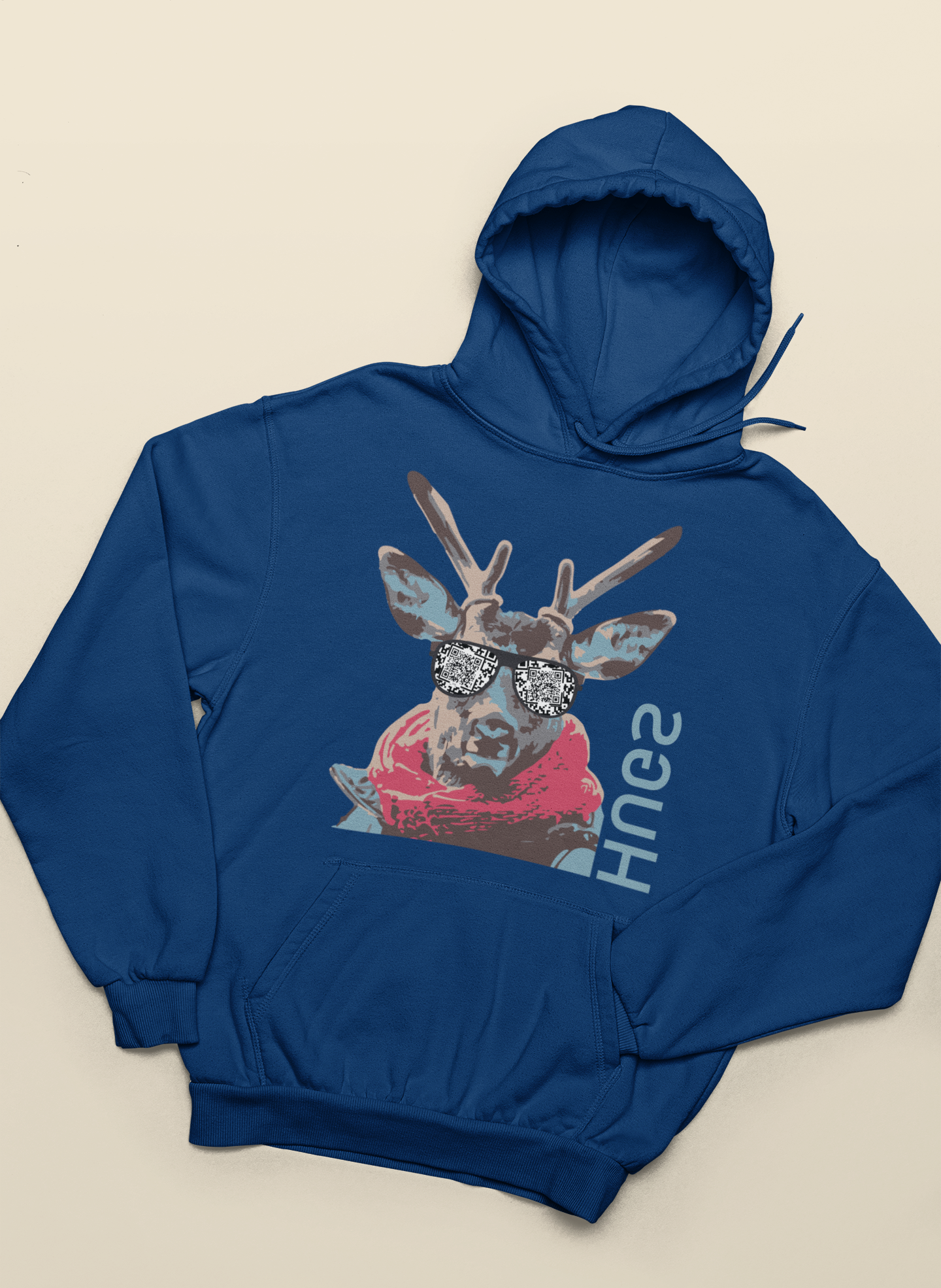 HUGS_Hoodie_blau