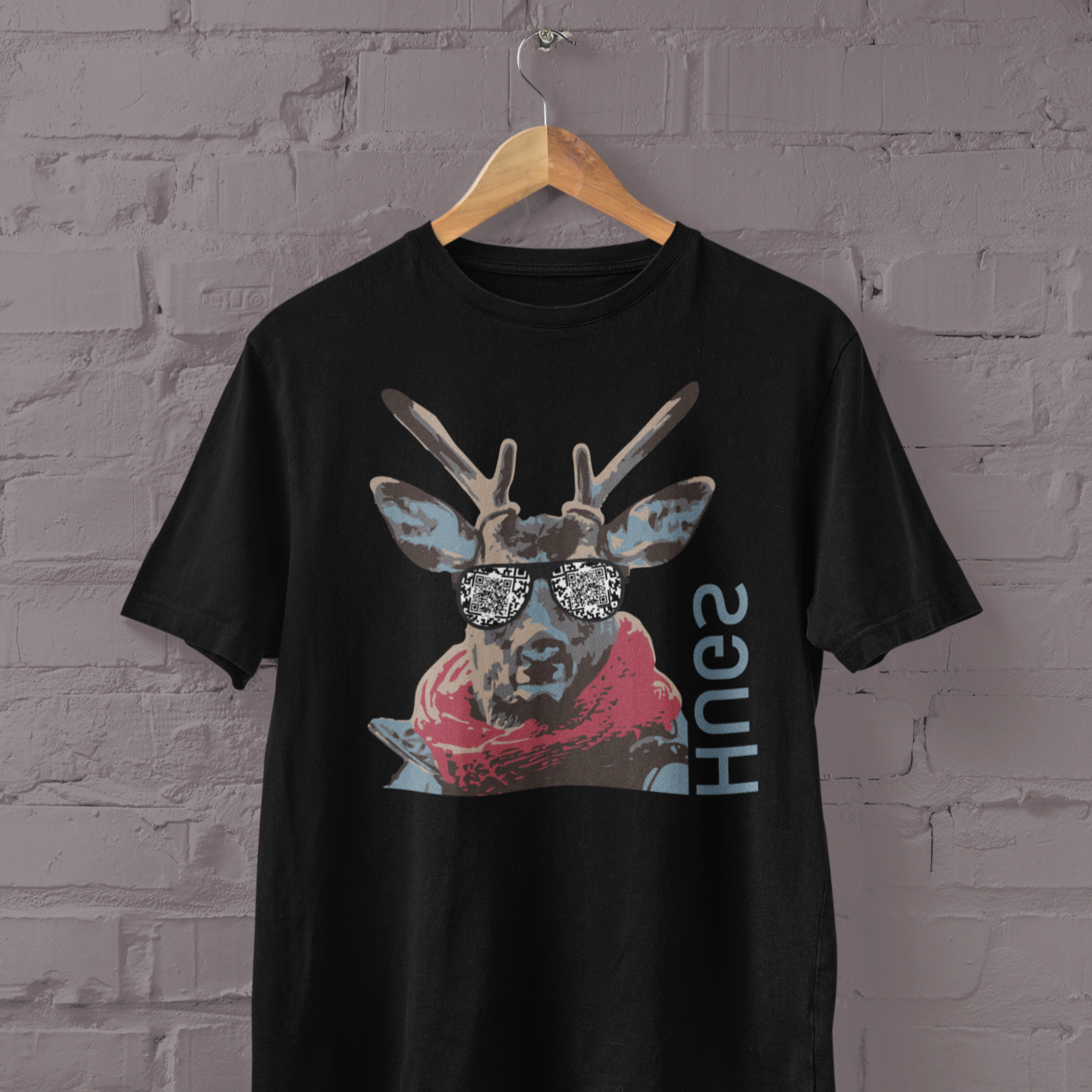 HUGS T-Shirt schwarz