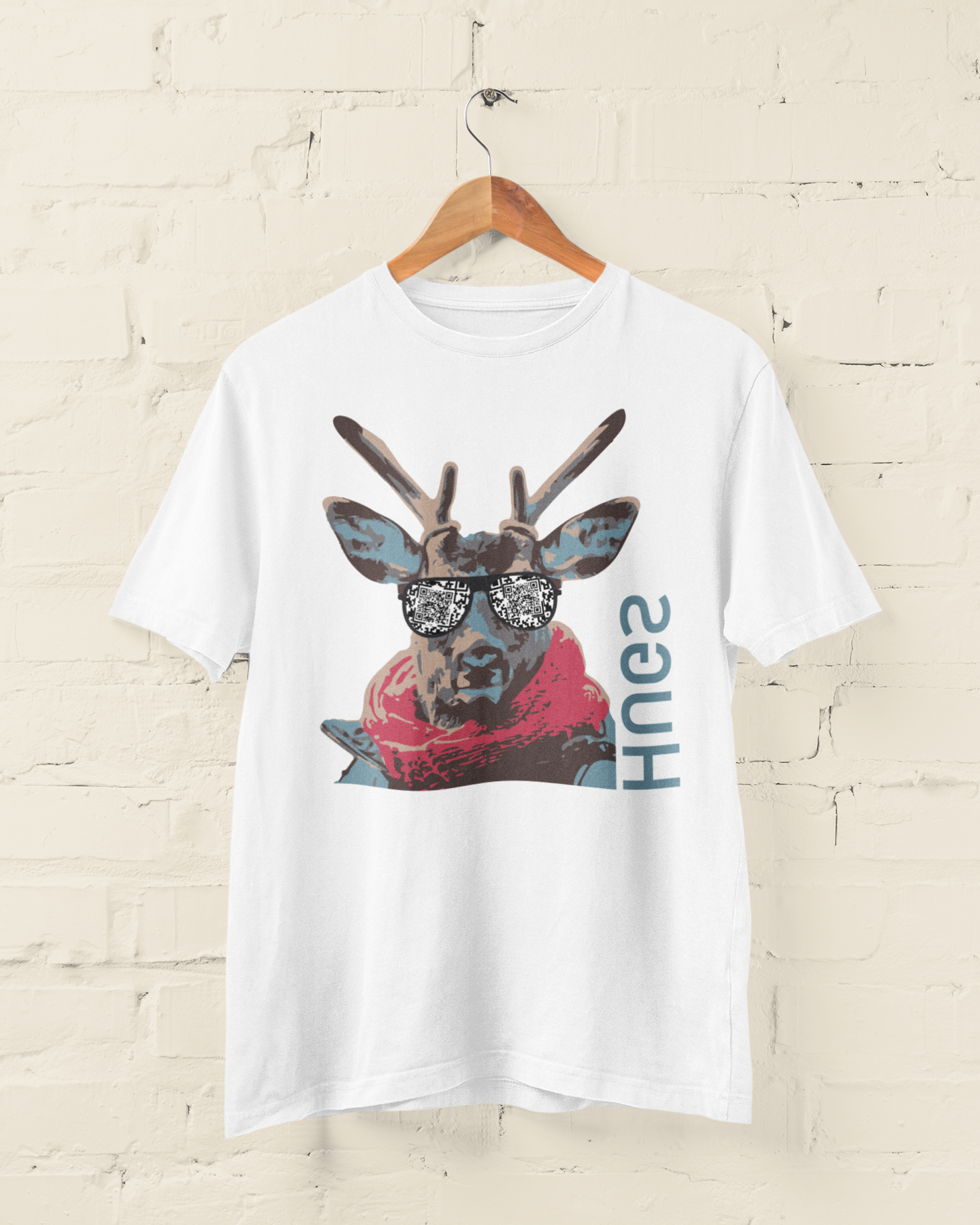 HUGS T-Shirt weiß