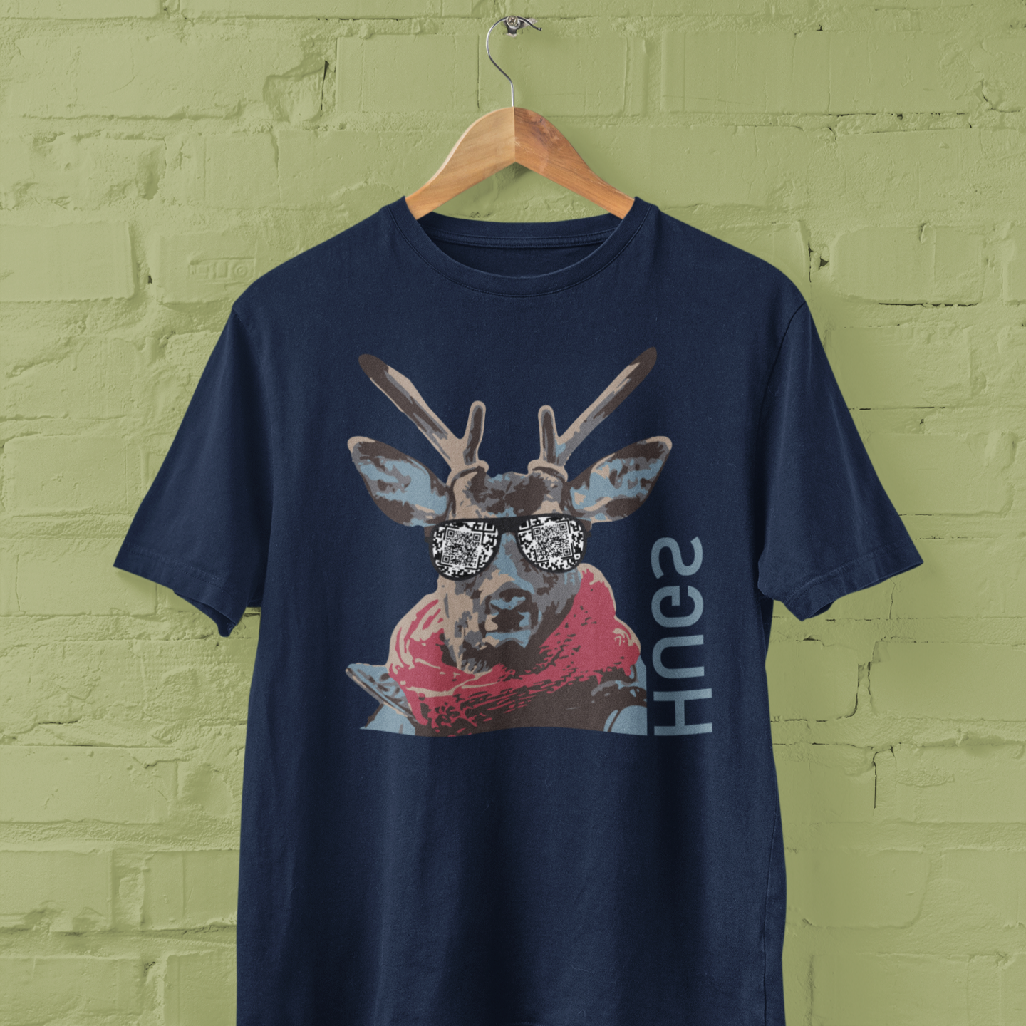 HUGS T-shirt marineblau