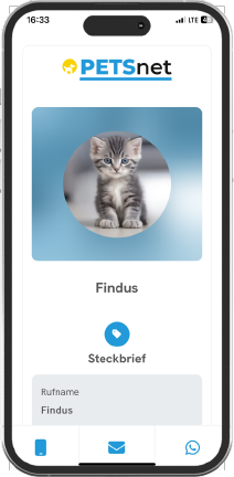 PETSnet, rosa Pfoten